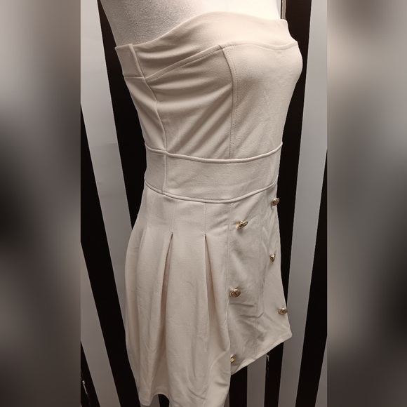 NWT ivory almost famous dress - Picture 8 of 9